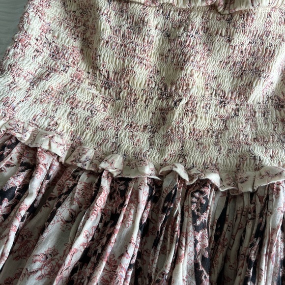 Floral Ruffle Mini Skirt - Picture 4 of 4